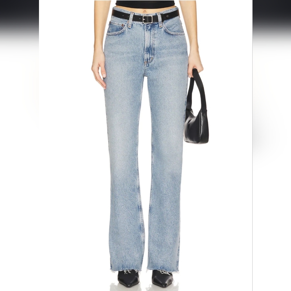 NWT Agolde Leena Baby Flare Jeans - Stage - 26